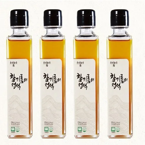 가성비최고 참기름의 정석 국산 참기름 세트 150ml X 4병 베스트10